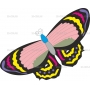 Векторный клипарт «Бабочка (20)»