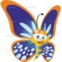Векторный клипарт «Бабочка (34)»