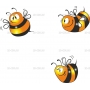 Векторный клипарт «Пчела (1)»