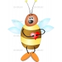 Векторный клипарт «Пчела (4)»
