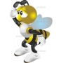 Векторный клипарт «Пчела (5)»