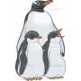 Векторный клипарт «Пингвин (4)»