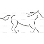 Векторный клипарт «HORSE_I»