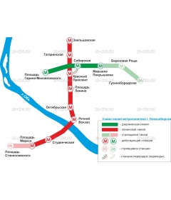 Метро Новосибирск