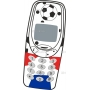 Векторный клипарт «Сотовый телефон Nokia (5)»