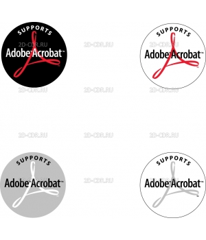 Adobe_Acrobat_Support_logos
