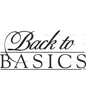 BACK TO BASICS