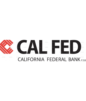 CAL FED BANK 1