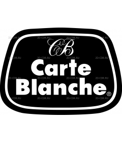 CARTE BLANCHE