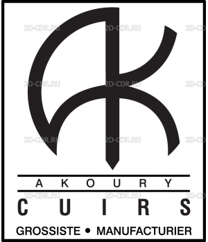Cuirs_Akoury_logo