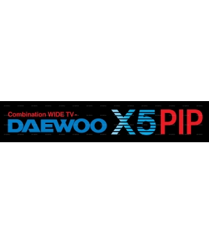 Daewoo_X5_WIDE_TV_logo