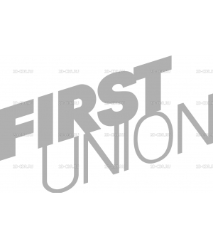 First Union Bank 3