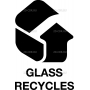 GLASS RECYCLES 1