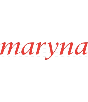 Maryna_logo_Red_032C