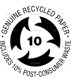 RECYCLED 10%