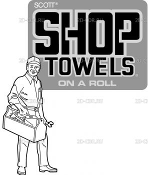 SHOP TOWELS