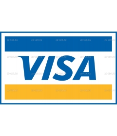 VISA DECAL