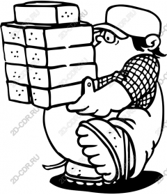  Work carrying bricks