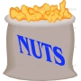 Векторный клипарт «NUTS1»