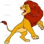 Векторный клипарт «Король Лев (26)»