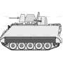 Векторный клипарт «M113ACAV»