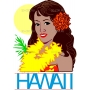 Векторный клипарт «HAWAII»