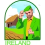 Векторный клипарт «IRELAND»