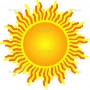 Векторный клипарт «SUN_HEAT»