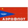 Векторный клипарт «Флаг Аэрофлот»