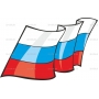 Векторный клипарт «Флаг России (6)»