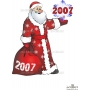 Векторный клипарт «Дед Мороз (29)»