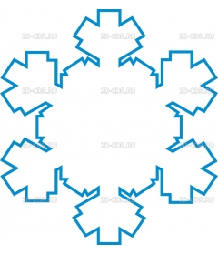 Снежинка (103)