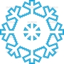 Векторный клипарт «Снежинка (153)»