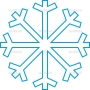 Векторный клипарт «Снежинка (165)»