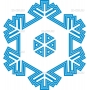 Векторный клипарт «Снежинка (31)»