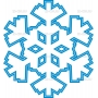 Векторный клипарт «Снежинка (59)»