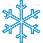 Векторный клипарт «Снежинка (73)»