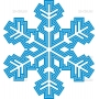 Векторный клипарт «Снежинка (88)»