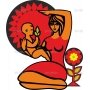 Векторный клипарт «Плакат ко дню Материнства (1)»