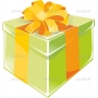 Векторный клипарт «Подарочная коробка (1)»