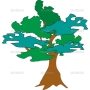 Векторный клипарт «Дерево (10)»