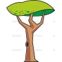 Векторный клипарт «Дерево (24)»