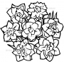 Векторный клипарт «Цветы (294)»