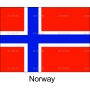Векторный клипарт «NORWAY»