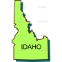 Векторный клипарт «IdahoA»