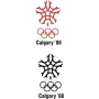 Векторный клипарт «Олимпиада 88 Kalgari»