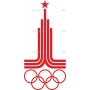 Векторный клипарт «Олимпийская символика Высотка»
