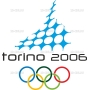 Векторный клипарт «Спортивный символ 2006 Чебурашка (3)»