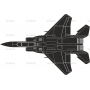 Векторный клипарт «F15_T_B»