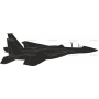 Векторный клипарт «F15BLK»